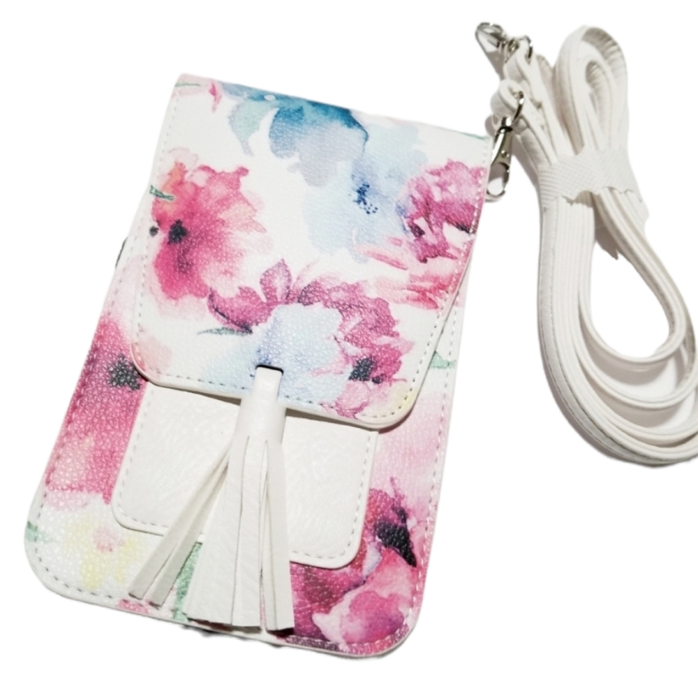 - Crossover/Shoulder/Belt/Lanyard RFID Pouch